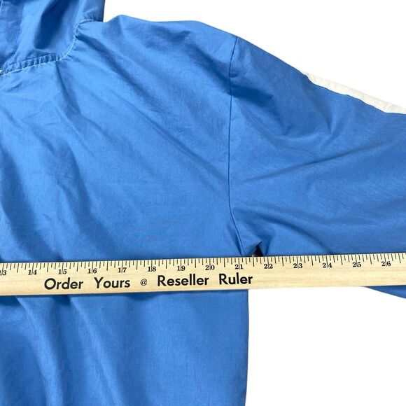Prince Pickleball Women's Size XXL Woven Zip Front Hooded Jacket Blue - Picture 8 of 16